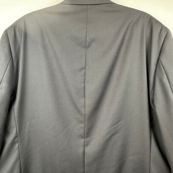 Lauren Ralph Lauren Men's Blazer Sport Coat Jacket Wool 2 Button Black 46L Long - Picture 6 of 12